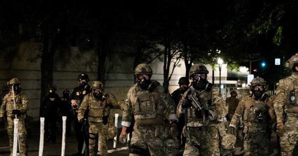 Oregon's Justice Department Sues Federal Agencies over Protest Enforcement