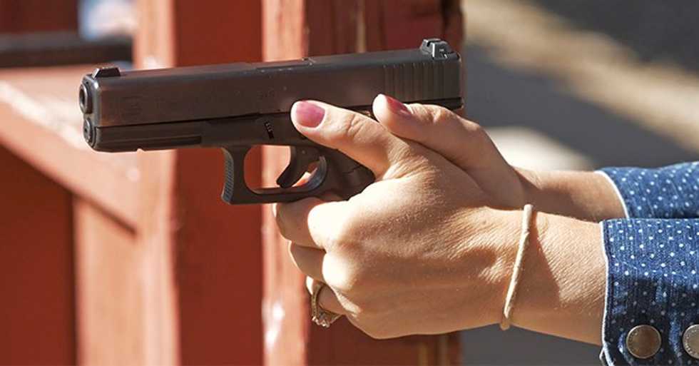 Woman arrested for pointing gun at Boise protests