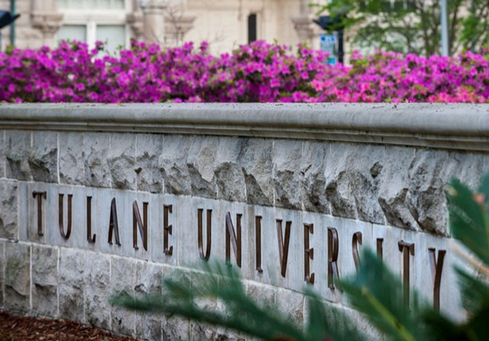Campus activists at Tulane University demand free tuition and reparations