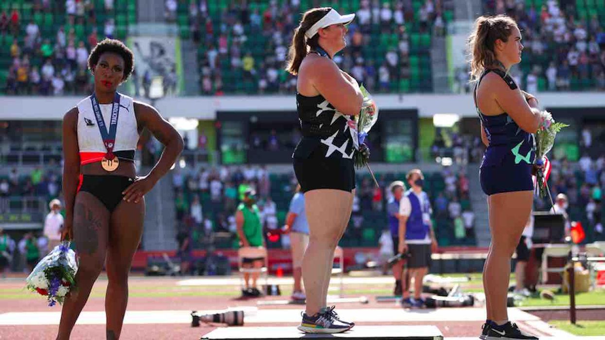 'F*** you Fox News': US Olympian Gwen Berry blasts critics of her national anthem protest. And the White House defends her.