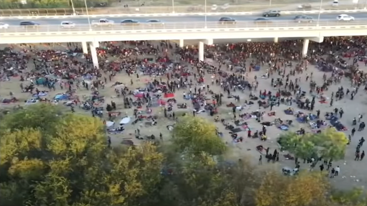 FAA grounds Fox News drone after it captures viral images of thousands of migrants at border; Ted Cruz reacts: 'Ridiculous, never seen anything like that'