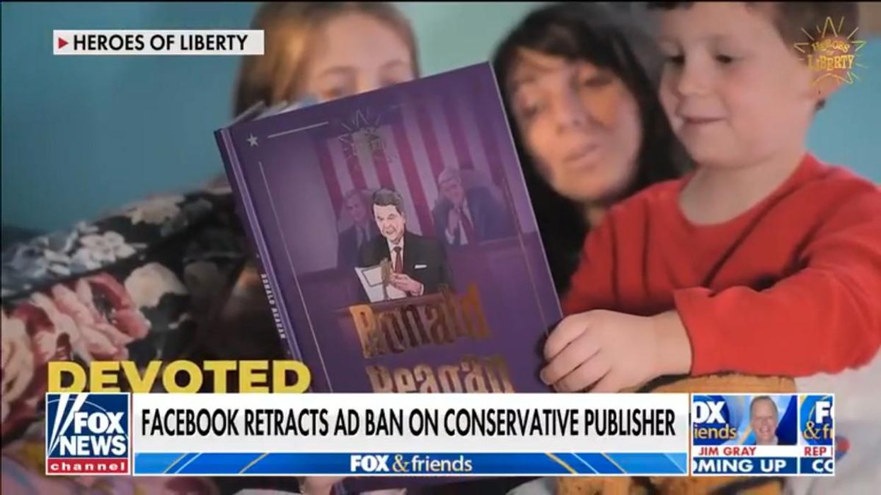 Facebook bans ads from conservative children's book publisher in 'error,' reverses decision after Fox Business report