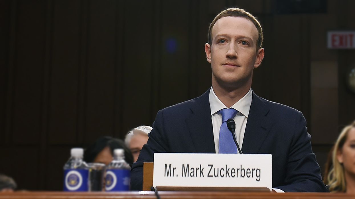 Facebook CEO, Mark Zuckerberg appears for a hearing at the Hart Senate Office Building on Tuesday April 10, 2018 in Washington, DC.