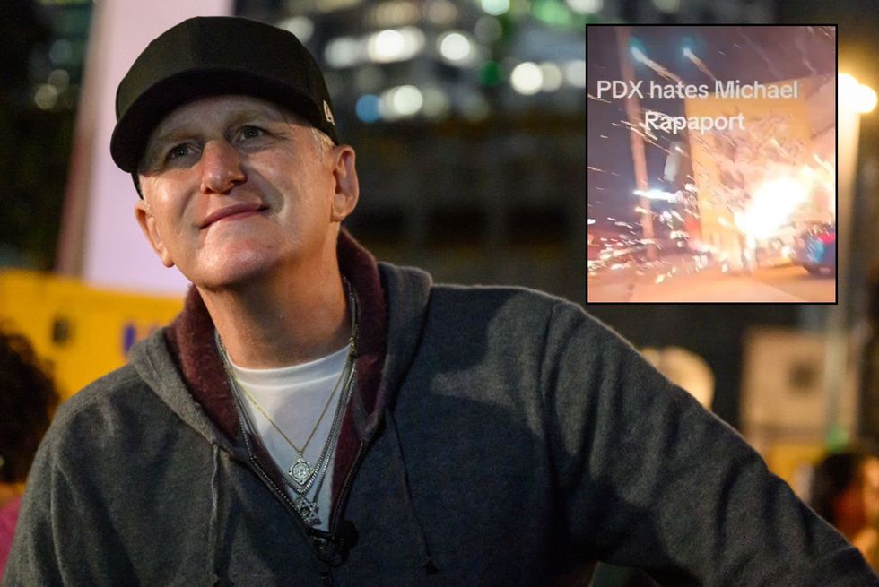 Far-left actor Michael Rapaport's support for Israel prompts Antifa to violently protest his Portland comedy show