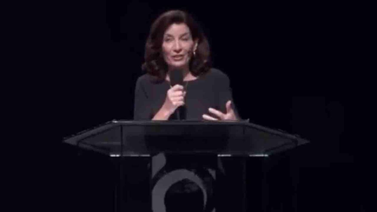 Far-left NY Gov. Kathy Hochul from church pulpit: 'Smart' vaccinated people must 'be my apostles,' evangelize unvaccinated who 'aren't listening to God'