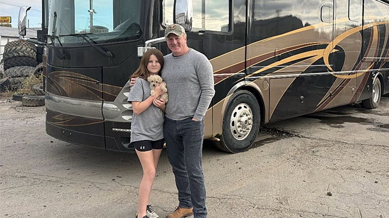 Father-daughter duo brings hope to Western North Carolina, one RV at a time