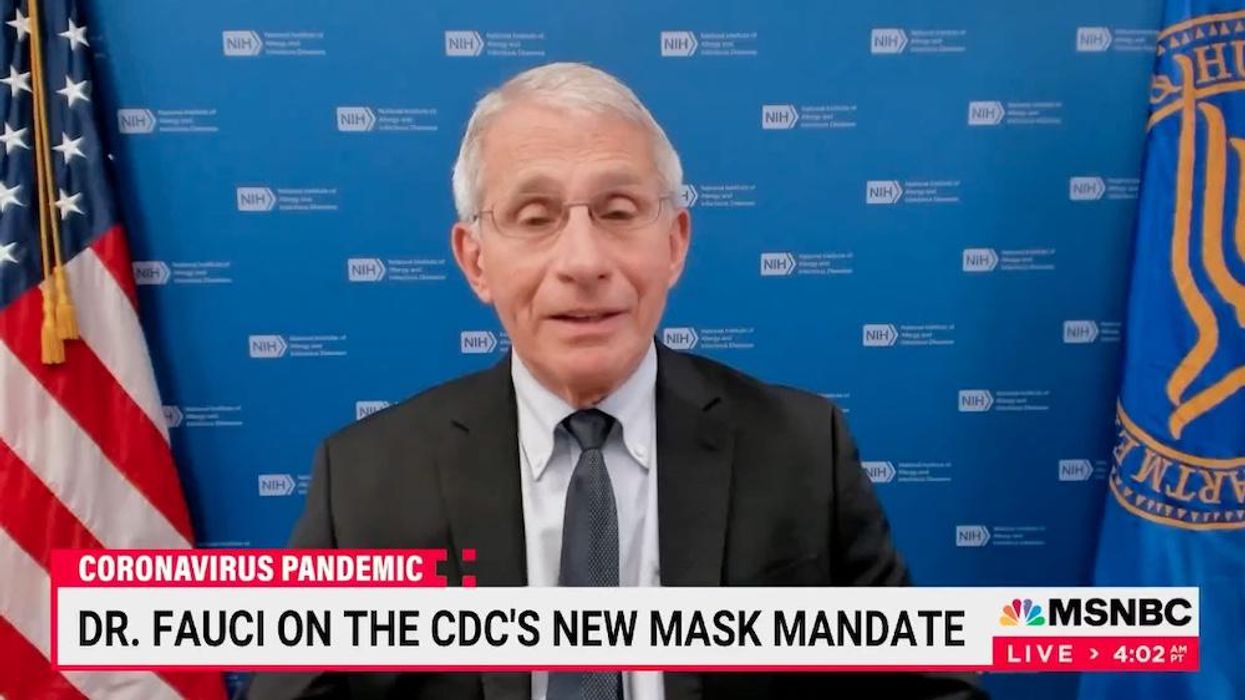 Fauci claims 'the CDC hasn't really flip-flopped at all' on the mask mandates