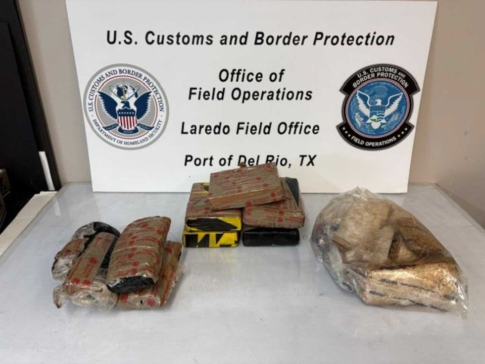 Federal agents find fentanyl, meth, and heroin in minivan at US-Mexico border, CBP says