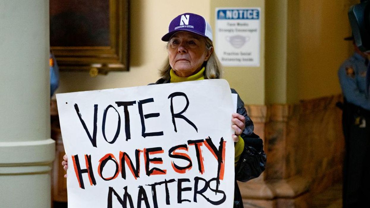 Federal judge denies request to block parts of Georgia's election law, for now