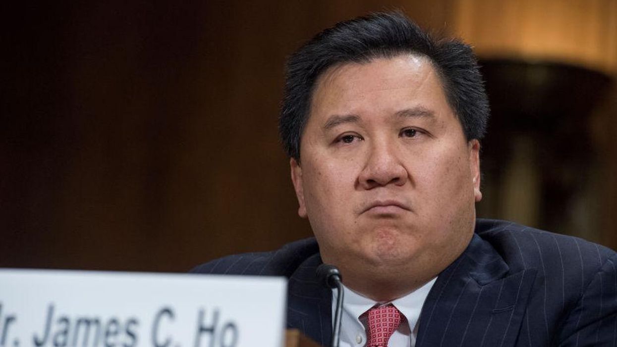 Federal judge scraps planned speech in order to deliver powerful defense of conservative scholar targeted by cancel culture