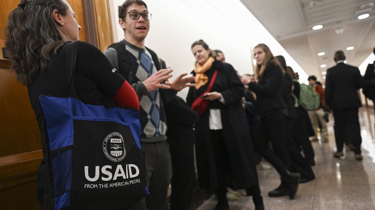 Federal workers fired by DOGE stage sit-in protest at Capitol Hill: 'I have cried every day'