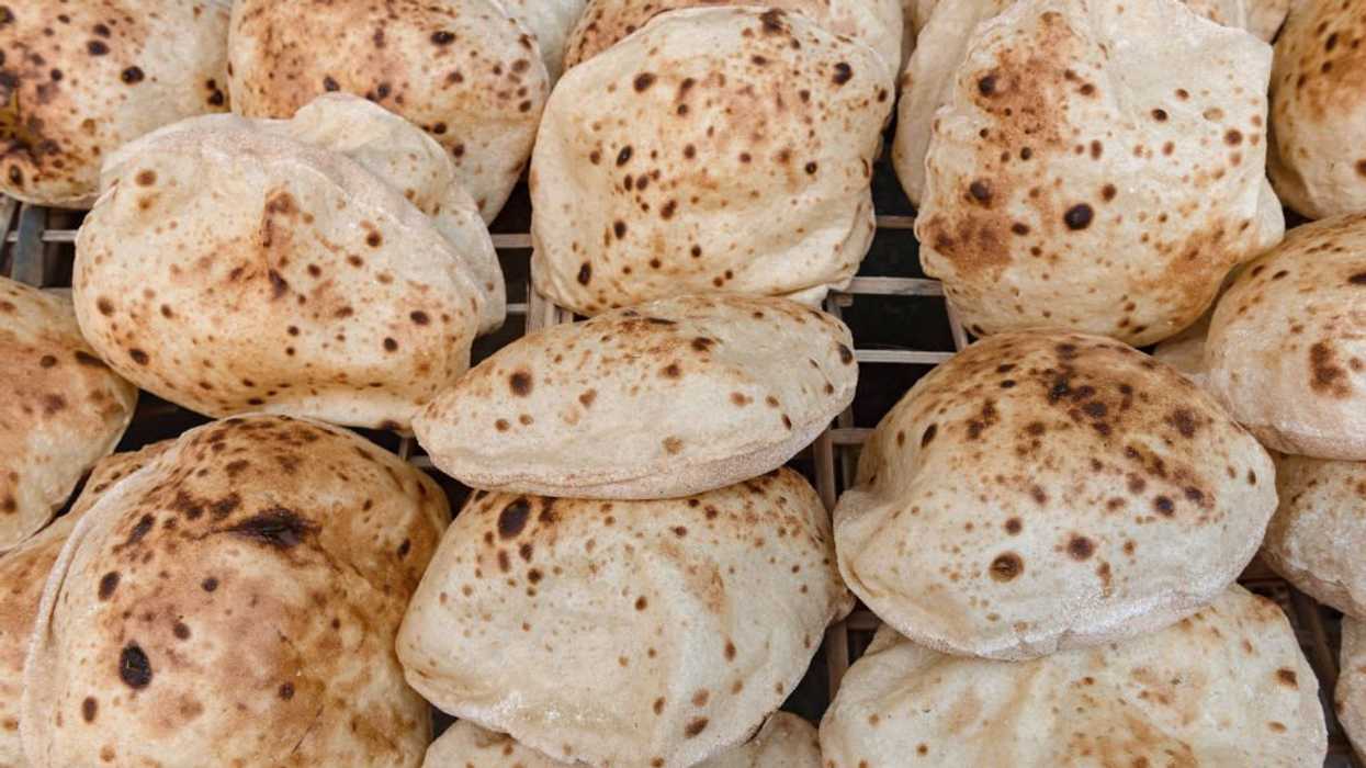 Feed your neighbors with sourdough pita and dipping oil