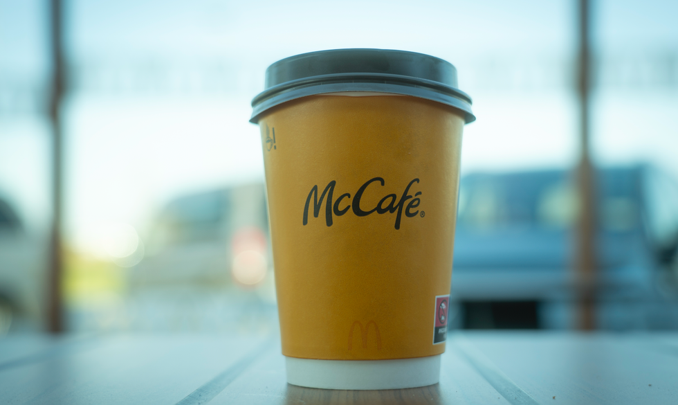 Female caught on video tossing cup of scalding coffee on McDonald's manager, who suffers burns