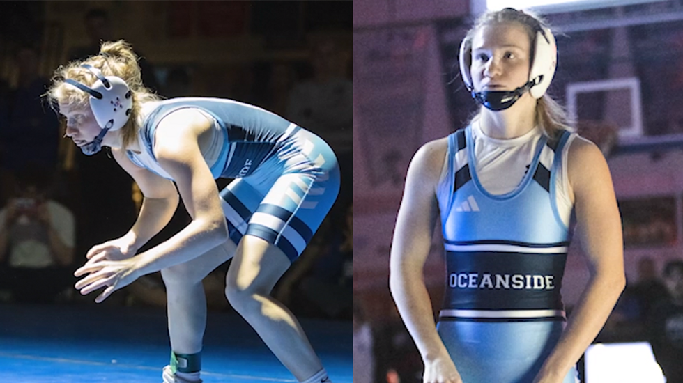 Female wrestler wins second straight state championship against boys just days after winning girls' state title