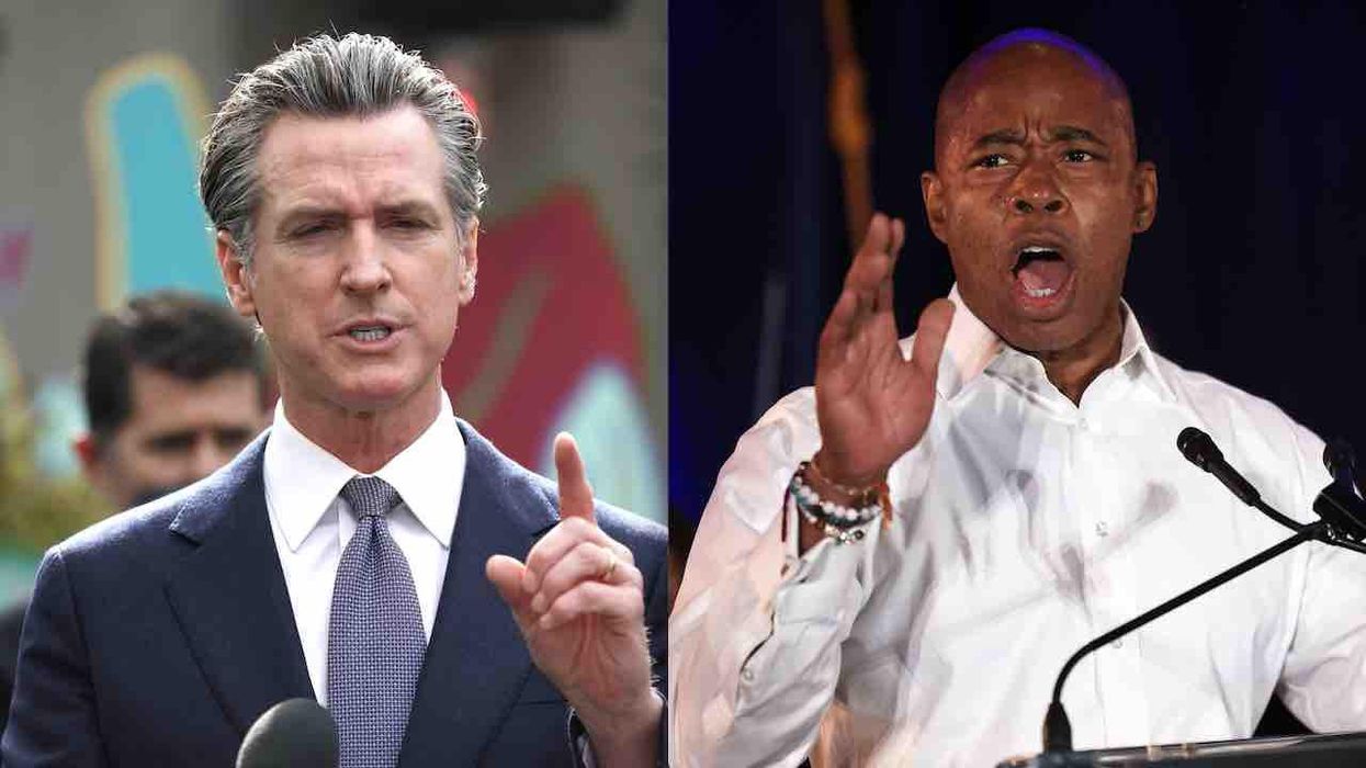 'Fight like hell': Democratic heads of biggest state, city in America use same 'irresponsible' phrase to rally leftists against possible Roe v. Wade overturn