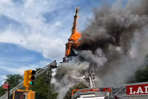 Fire that destroyed one of NYC’s oldest wooden churches was intentionally set, FDNY determines