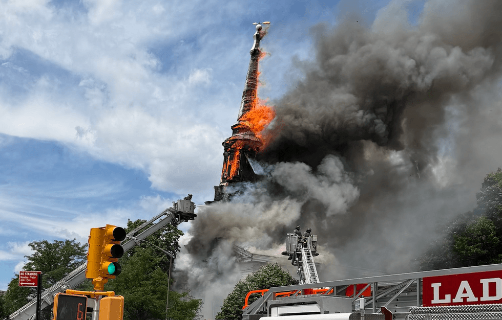 Fire that destroyed one of NYC’s oldest wooden churches was intentionally set, FDNY determines
