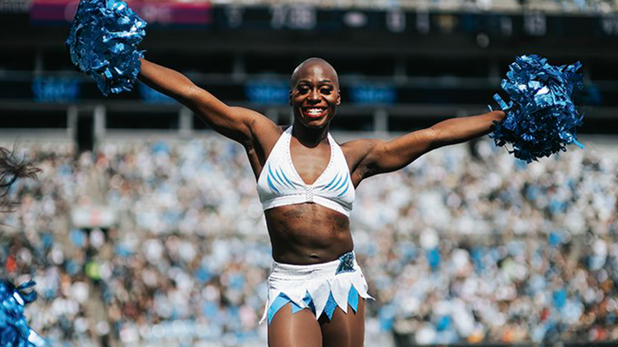 First trans NFL cheerleader hopes to influence youth: 'I’m setting things up for the younger generation'