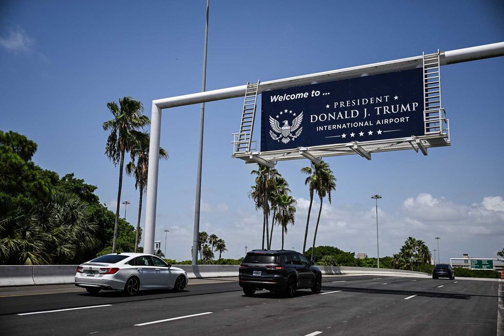 Florida airport officially renamed 'President Donald J. Trump International' — and the libs are RAGING