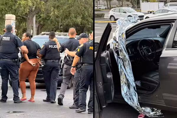 Florida cops say 3-year-old was left in hot car while her mom donated plasma — bystanders thought child was dead