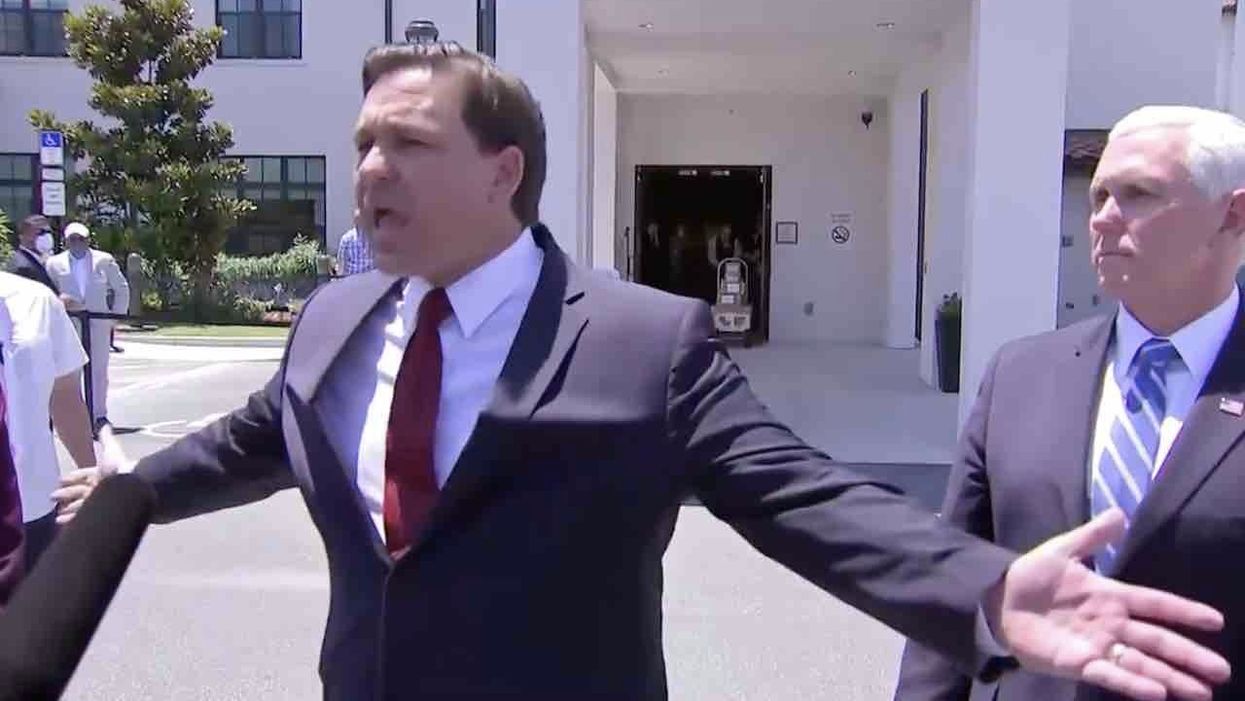 Florida GOP governor destroys media for predicting statewide COVID-19 calamity that 'hasn't happened'