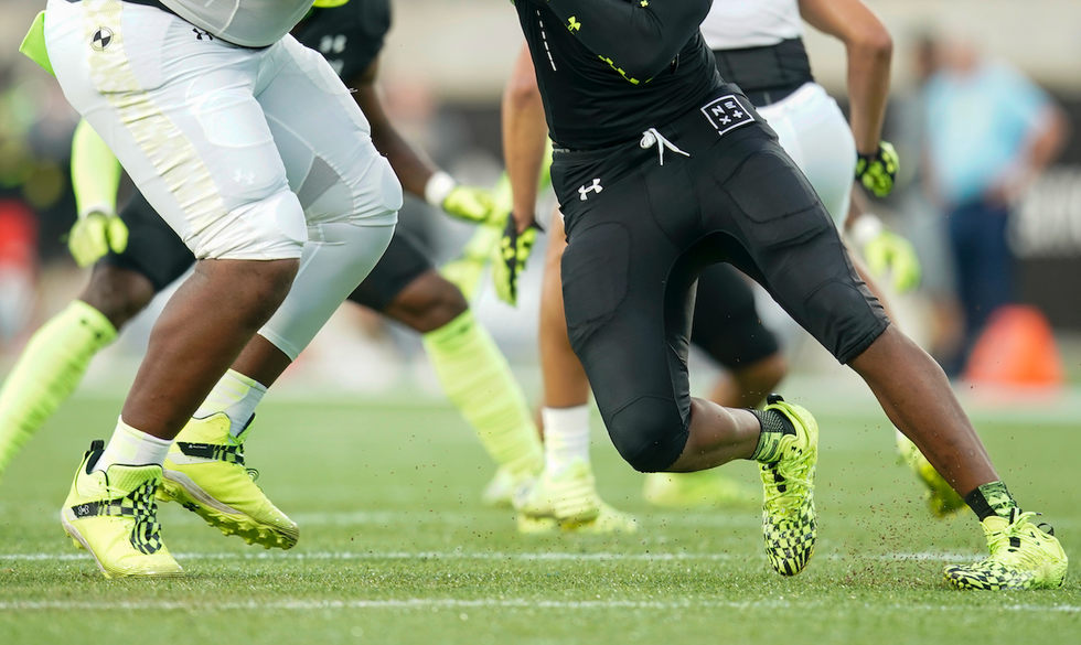 Florida HS football coach of 'significant size' accused of fighting several students at once