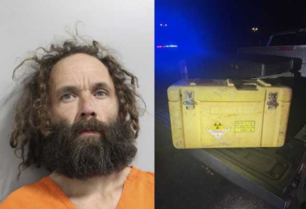 Florida man armed to the teeth issues 'dirty bomb' warning after he crashes car, triggering lockdown