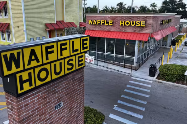 Florida man sues Waffle House after ad for strawberry shortcake waffle apparently proves too tempting to look away