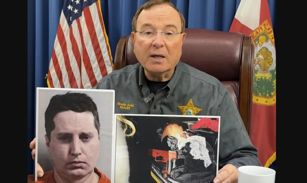 Florida man wearing bra, fake breasts, G-string gets busted — but what cops found moments later raised more alarms: Police