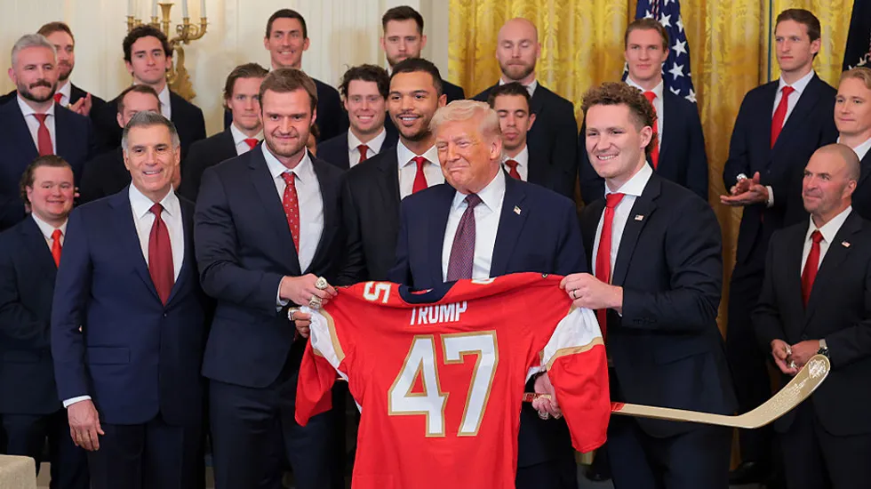 Florida Panthers praise Trump during White House visit: 'Nothing beats this'