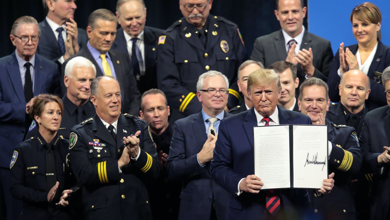 Florida's largest police union unanimously endorses President Trump in emergency vote