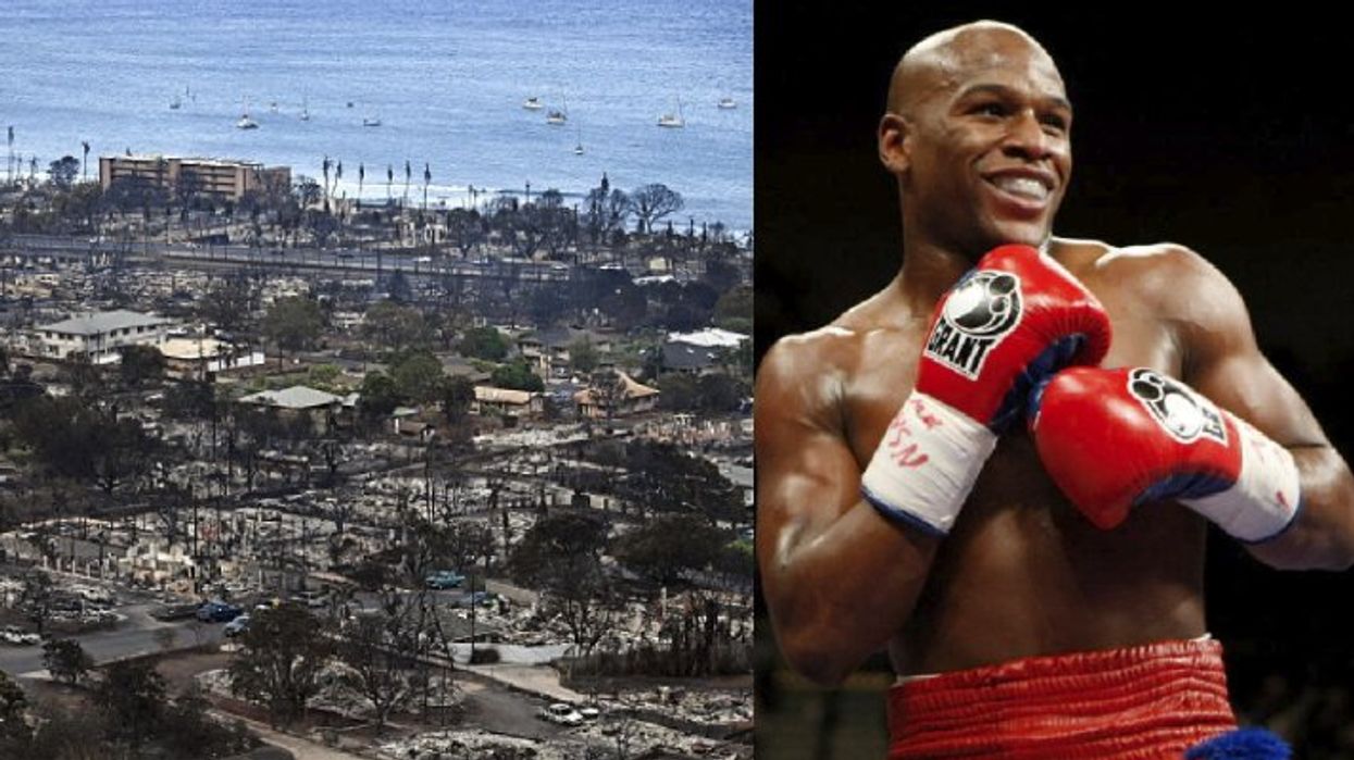 Floyd Mayweather steps up big-time to help families affected by Hawaii wildfires