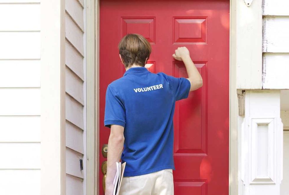 For Charlie Kirk, conservatives will knock 500,000 New Jersey doors