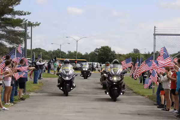 ‘For those who can’t’: Coast-to-coast motorcycle ride pays rolling tribute to veterans