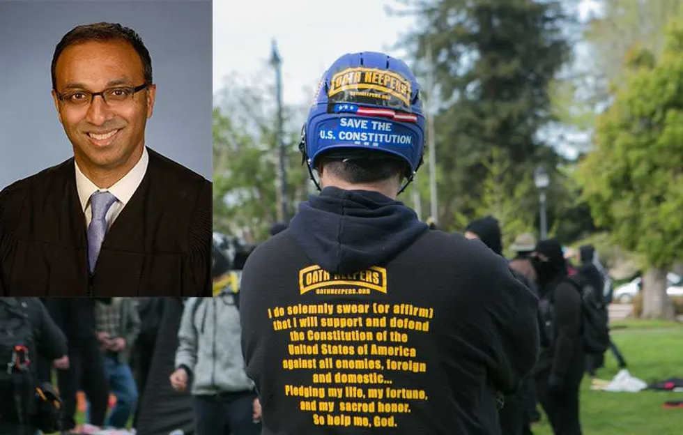 Foreign-born Obama judge seethes over dismissal of J6 charges against Oath Keepers not covered by Trump pardon