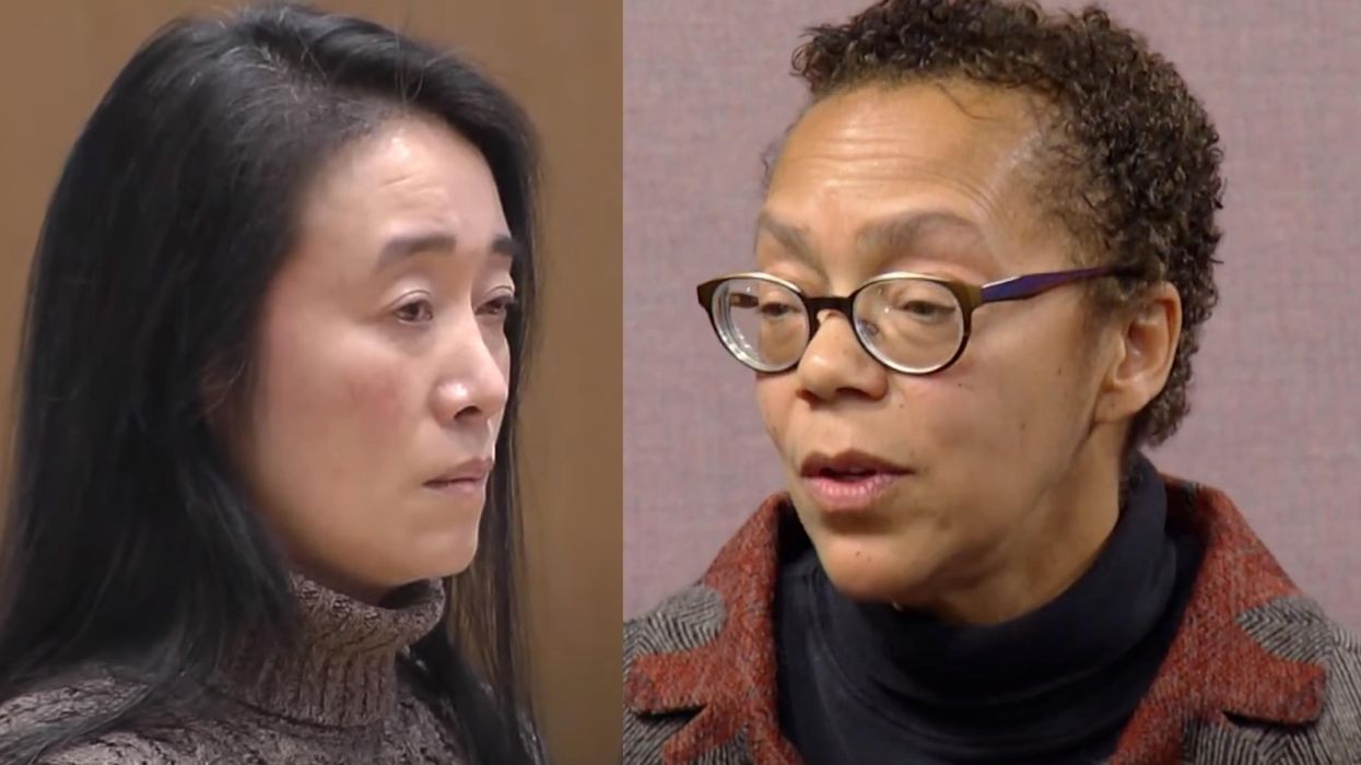 Former college art professor convicted of trying to 'torture to death' a colleague who didn't know she 'loved' her