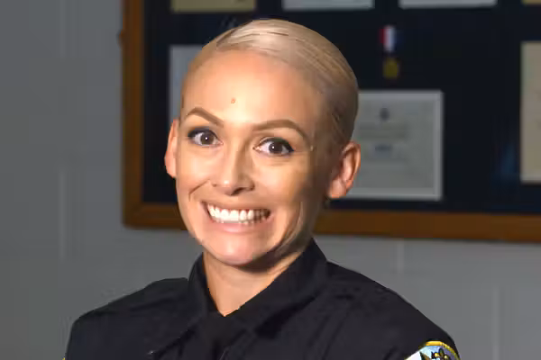 Former police officer allegedly filmed herself having sex at middle school while students were inside building