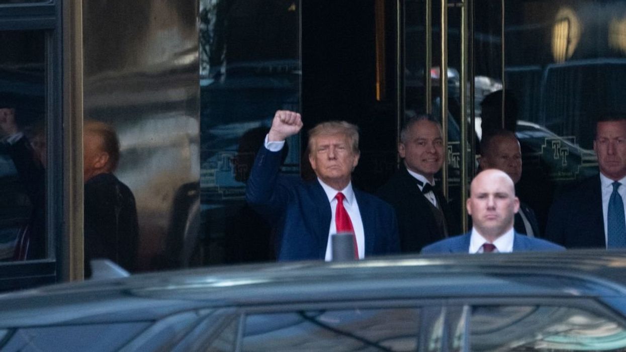 Former President Trump arraigned, pleads not guilty to 34 felony counts of falsifying business records