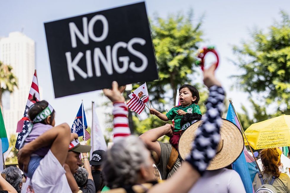 Former reality TV contestant shot and killed at No Kings protest by 'peacekeeper,' police say