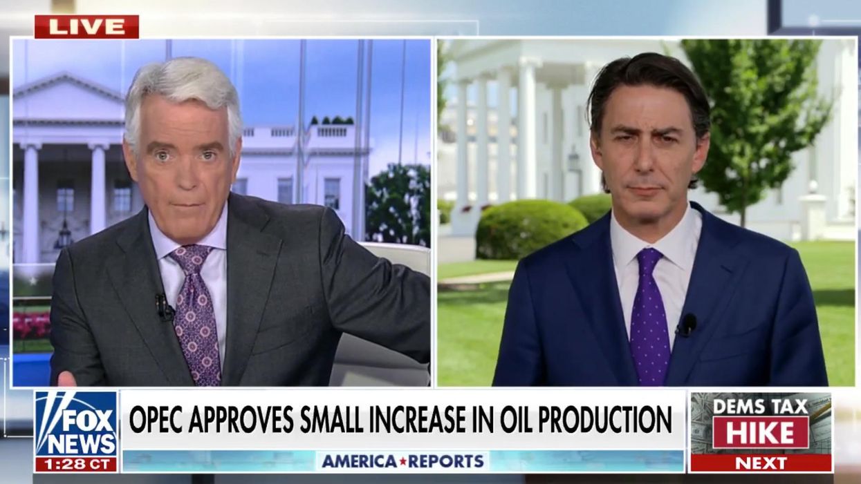 Fox News anchor guts 'fallacy' narrative that Biden pushed for months over record-high gas prices: 'The war is still raging'