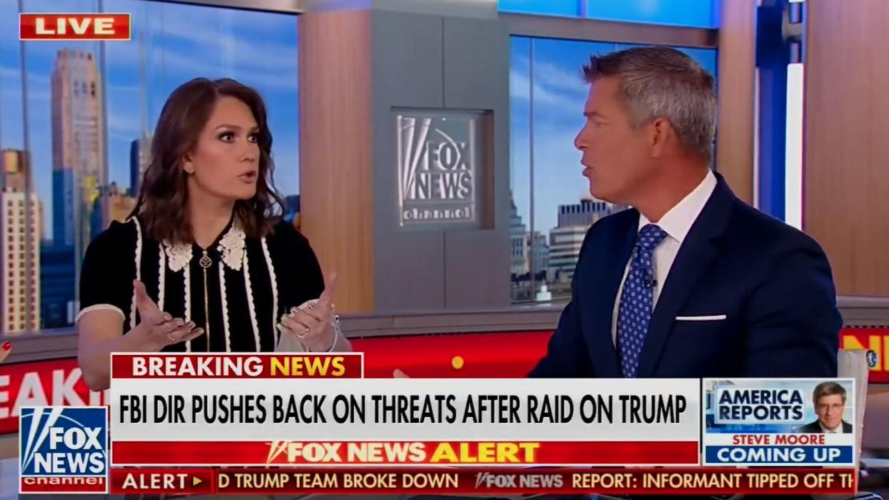 Fox News panel explodes when guest defends Hillary Clinton mishandling classified info: 'She cooperated like a normal human being'