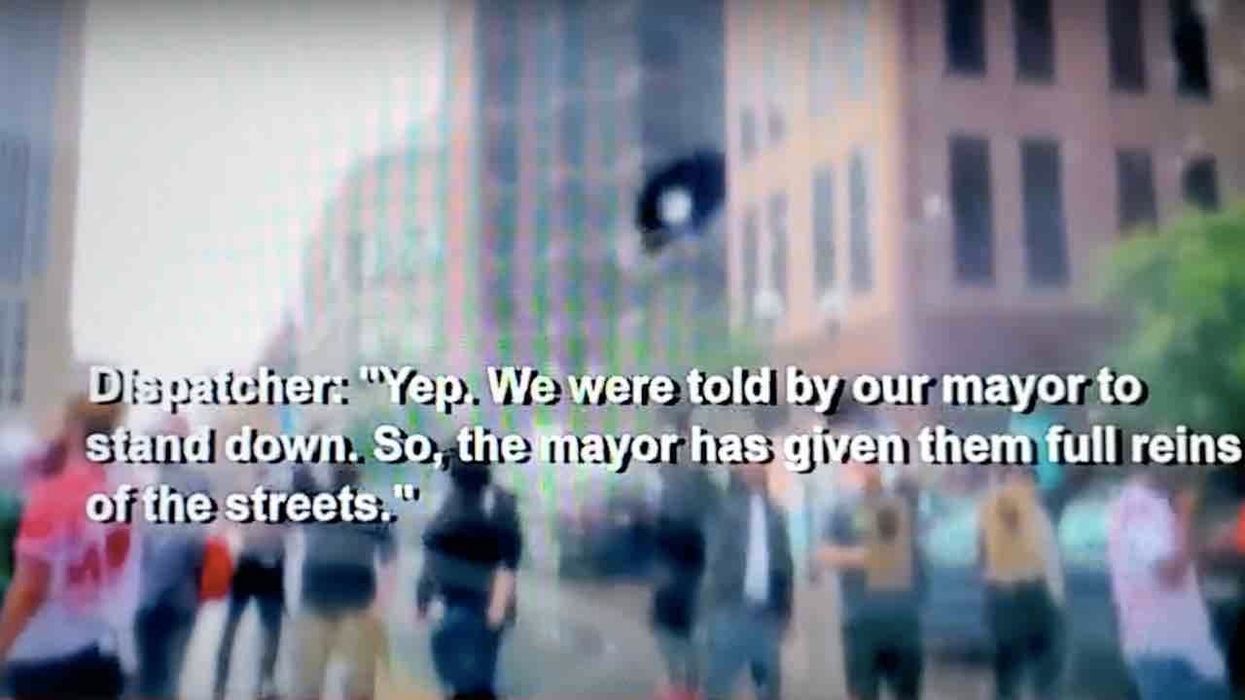 Frightened drivers call 911 over protesters threatening, 'surrounding' them. One dispatcher replies, 'We were told by our mayor to stand down.'