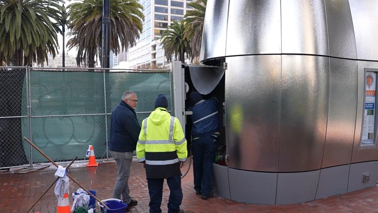 Futuristic toilet designed to tell a story about 'the forward thinking of San Francisco' broke down just three days after inaugural flush