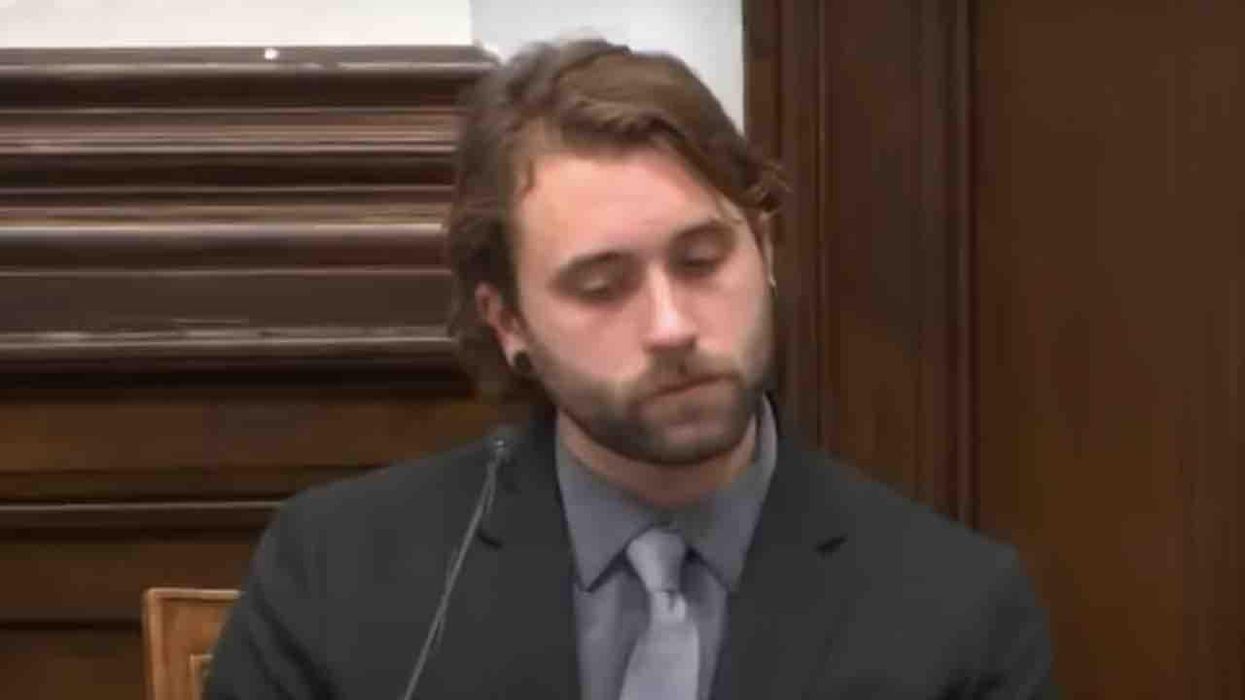 Gaige Grosskreutz — whose bicep was 'vaporized' by Kyle Rittenhouse — testifies he pointed gun at Rittenhouse before defendant fired at him