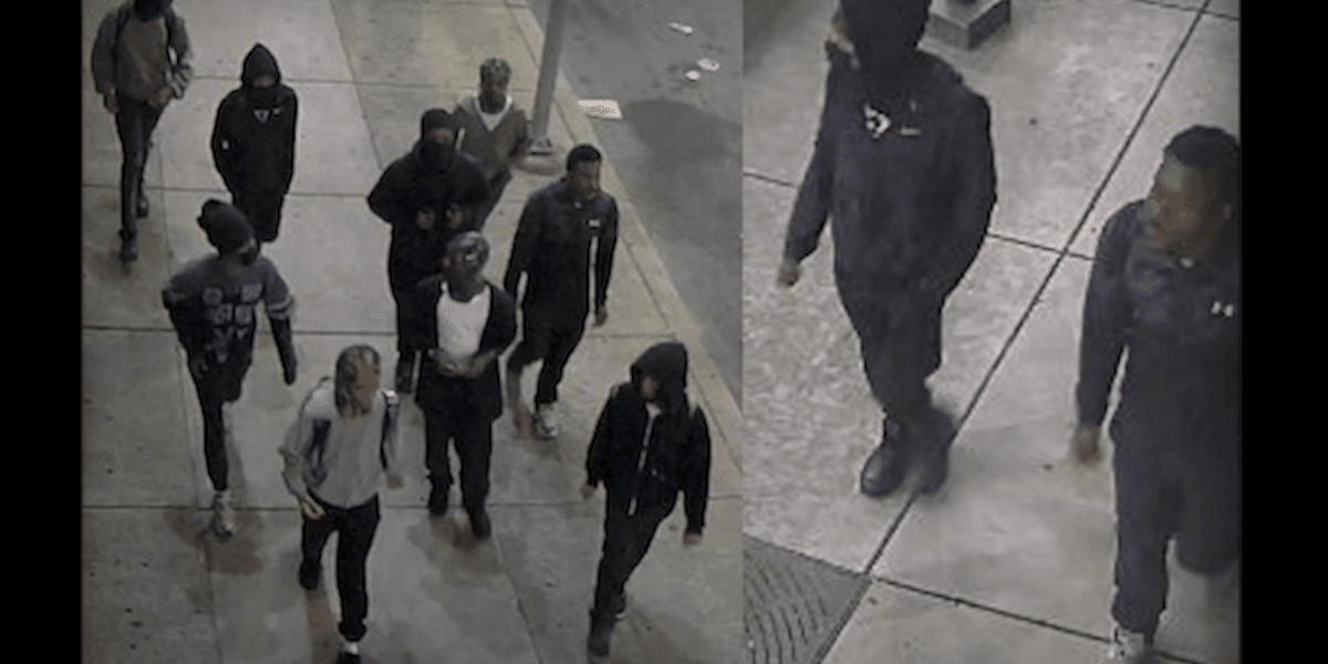 Gang of juvenile males chase college student into dorm, physically attack victim, go on rampage. It all happens around 3 a.m.