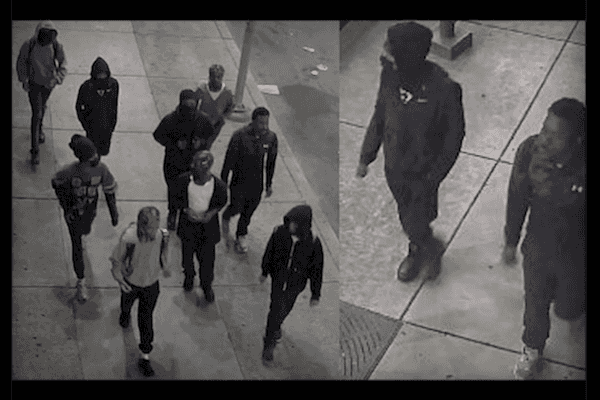 Gang of juvenile males chase college student into dorm, physically attack victim, go on rampage. It all happens around 3 a.m.