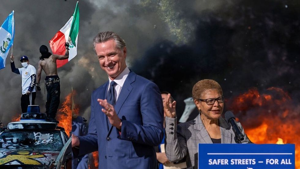 Gavin Newsom and Karen Bass to California: 'Look what you made us do!'