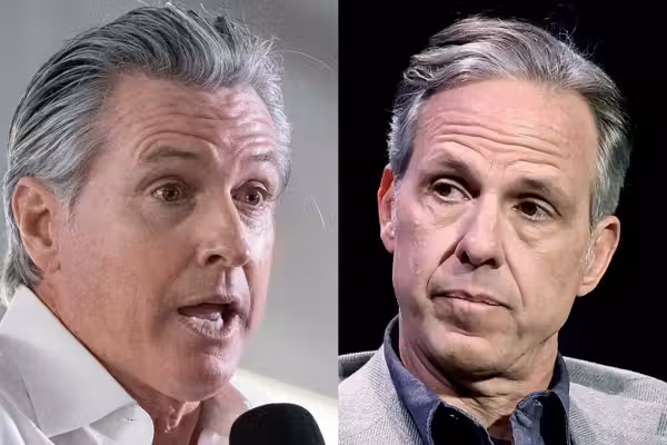 Gavin Newsom finally ADMITS the pandemic shutdown was 'insane' while fly-fishing with Jake Tapper