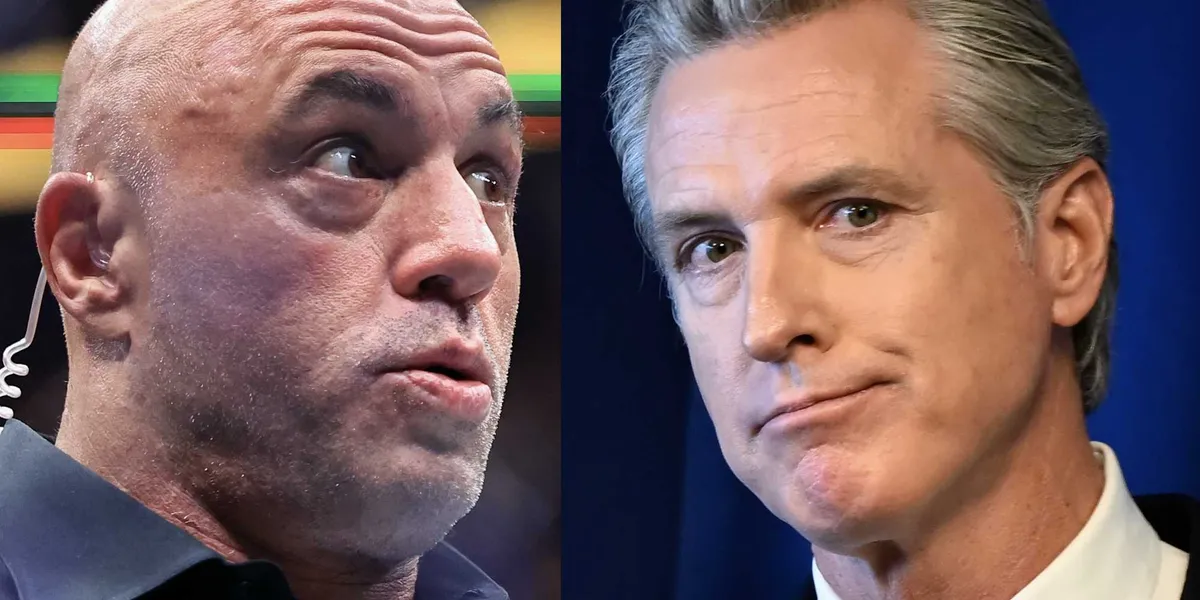 Gavin Newsom lashes out at Joe Rogan for accusing him of ruining California: ‘He did horrible s**t!’ Gavin Newsom lashes out at Joe Rogan for accusing him of ruining California: ‘He did horrible s**t!’