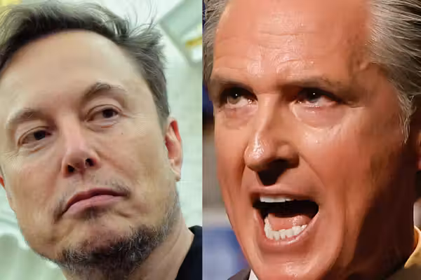 Gavin Newsom ridicules Elon Musk over his trans-identifying son — and Musk responds